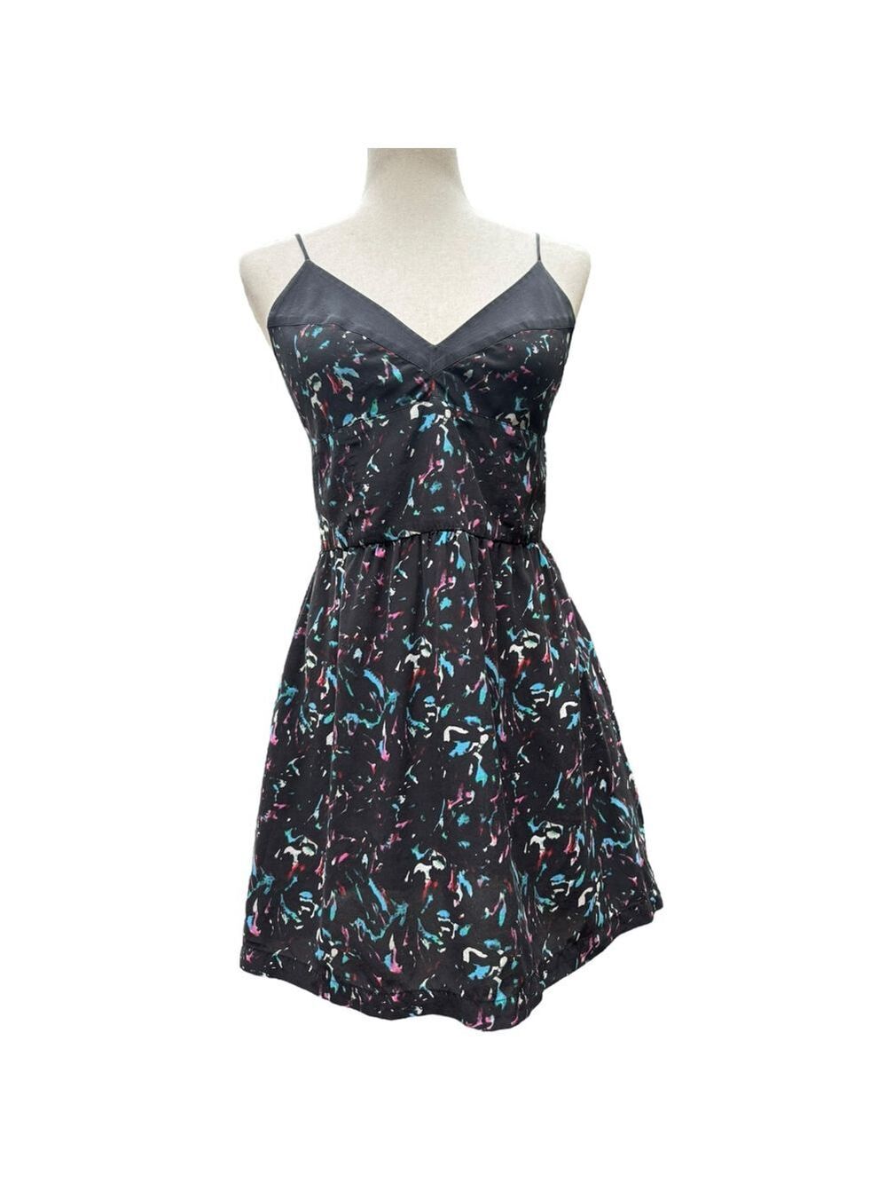 MYNE Silk Mini Dress Size 6 Y2K Indie Designer Party Cocktail Core Aesthetic - Picture 7 of 13
